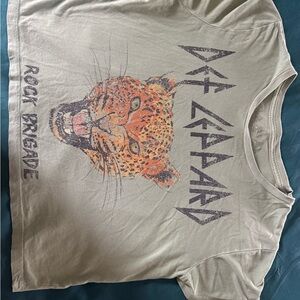 Def Leppard Rock Brigade Graphic Tee